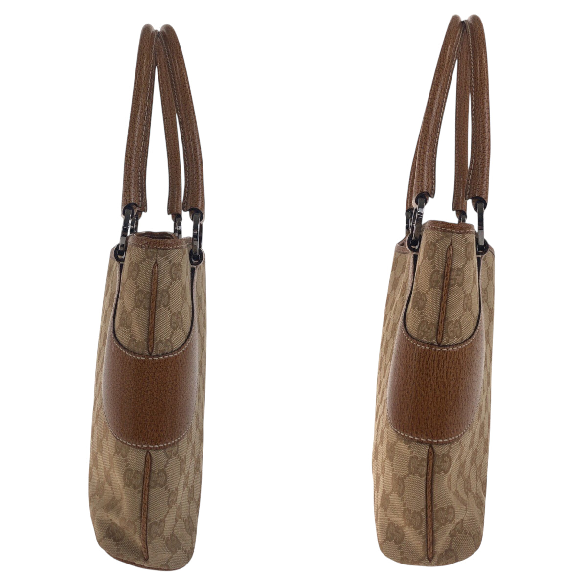 GUCCI Tote Bag 113015 GG canvas beige
