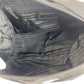PRADA Shoulder Bag Nylon Black SilverMetal Test Triangle With logo Women Used Authentic