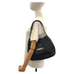 GUCCI Shoulder Bag 211934 leather black Hobo Shoulder Bag Guccisima Women Used Authentic