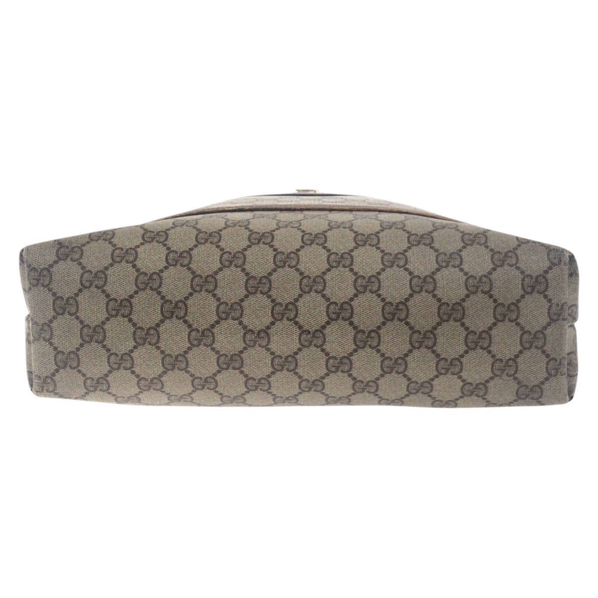 GUCCI Tote Bag 50205 GG Supreme Canvas Beige brown Tote Bag Shoulder Bag Old Gucci Shelly Line Women Used Authentic