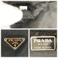 PRADA Tote Bag Nylon black Tote Bag handbag Test Triangle With logo Women Used Authentic