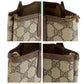 GUCCI Tote Bag 39 02 003 GG Supreme canvas, leather Beige Brown Gold Metal Tote Bag Shoulder Bag Sherry Line Old Gucci Women Used Authentic