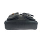 GUCCI Backpack 003 1119 0016 leather Black GoldMetal Backpack Backpack Bamboo Women Used Authentic