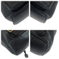 GUCCI Backpack 003 1119 0016 leather Black GoldMetal Backpack Backpack Bamboo Women Used Authentic