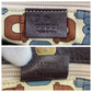 GUCCI Tote Bag 257302 Nylon Brown Gold Metal Tote Bag Shoulder Bag GG pattern Women Used Authentic