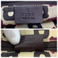 GUCCI Shoulder Bag 203257 leather Brown Gold Metal Shoulder Bag pochette Gucci Shima Abbey Women Used Authentic