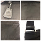 PRADA Shoulder Bag Nylon black Test Triangle With logo