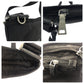 PRADA Shoulder Bag Nylon black Test Triangle With logo