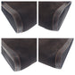 GUCCI Clutch bag Suede, Leather Brown Gold Metal Clutch bag business bag Old Gucci Shelly Line mens Used Authentic