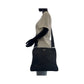 PRADA Shoulder Bag Nylon, Leather Black SilverMetal Shoulder Bag pochette Testo Saffiano Triangle With logo Women Used Authentic