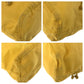 PRADA Pouch Nylon Yellow SilverMetal Pouch Drawstring pouch Test Triangle With logo Women Used Authentic