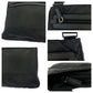 PRADA Shoulder Bag Nylon Black SilverMetal Shoulder Bag Messenger bag Test Triangle With logo Women Used Authentic