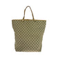 GUCCI Tote Bag 002 1097 GG canvas Beige camel Tote Bag Shoulder Bag Women Used Authentic