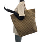 GUCCI Tote Bag 002 1097 GG canvas Beige camel Tote Bag Shoulder Bag Women Used Authentic
