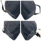GUCCI Handbag 90781 GG canvas Black GoldMetal Handbag accessory pouch Women Used Authentic