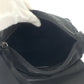 PRADA Shoulder Bag Nylon Black SilverMetal Shoulder Bag Messenger bag Test Triangle With logo Women Used Authentic