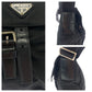 PRADA Shoulder Bag Nylon Black SilverMetal Shoulder Bag Messenger bag Test Triangle With logo Women Used Authentic