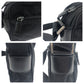 PRADA Shoulder Bag BT0167  Nylon Black SilverMetal Shoulder Bag pochette Test Triangle With logo mens Used Authentic