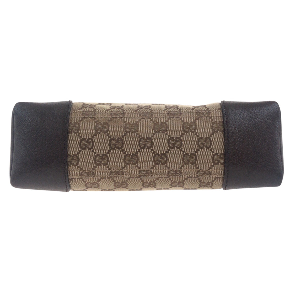 GUCCI Shoulder Bag 114273 GG canvas, leather Beige Brown SilverMetal Shoulder Bag Messenger bag Women Used Authentic