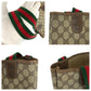 GUCCI Tote Bag 39 02 003 GG Supreme Canvas Beige brown Tote Bag Shoulder Bag Old Gucci Shelly Line Women Used Authentic