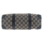 GUCCI Handbag 000 0851 GG canvas Black, Gray, Gold Metal