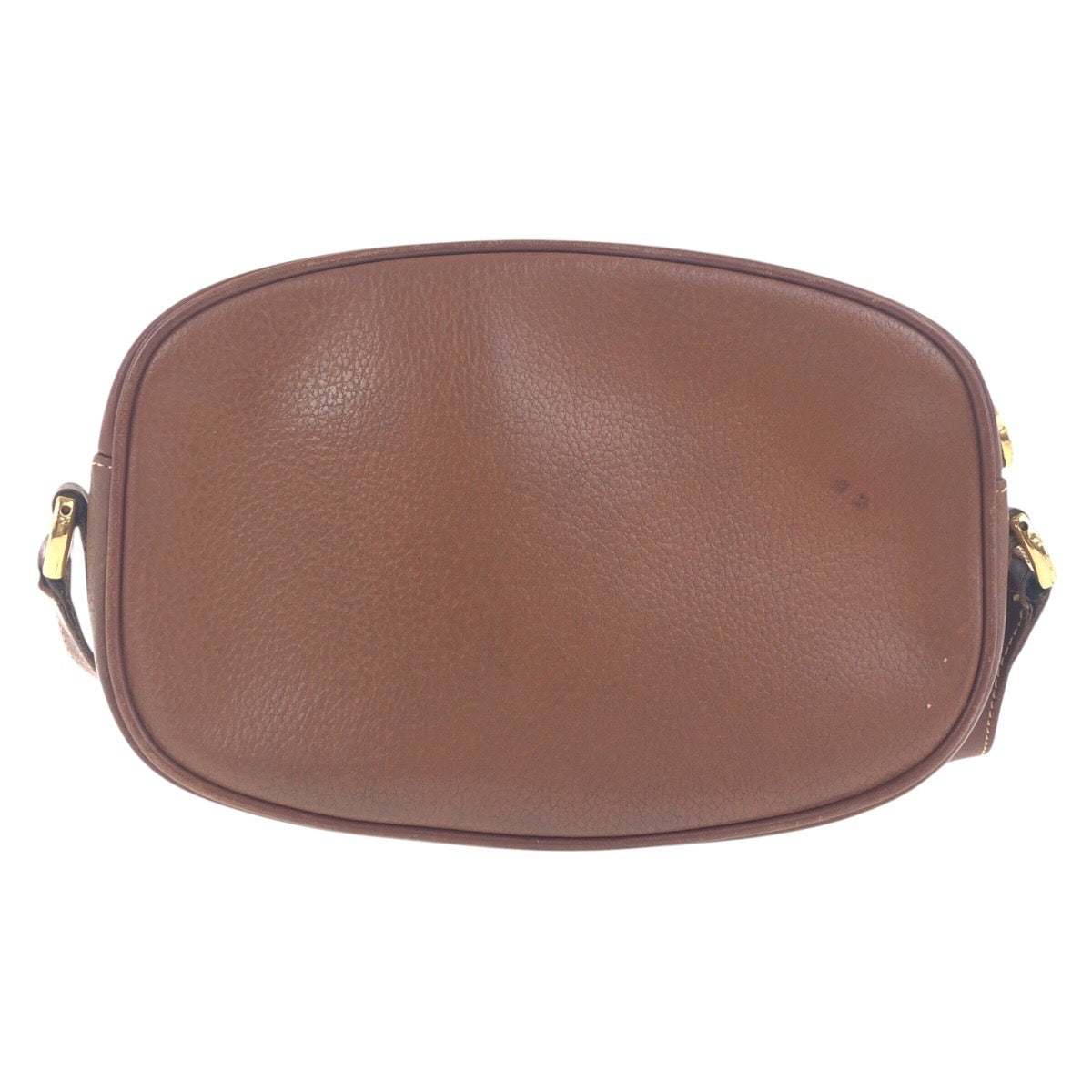 GUCCI Shoulder Bag 007 113 0155 leather Brown Gold Metal Old Gucci Women Used Authentic