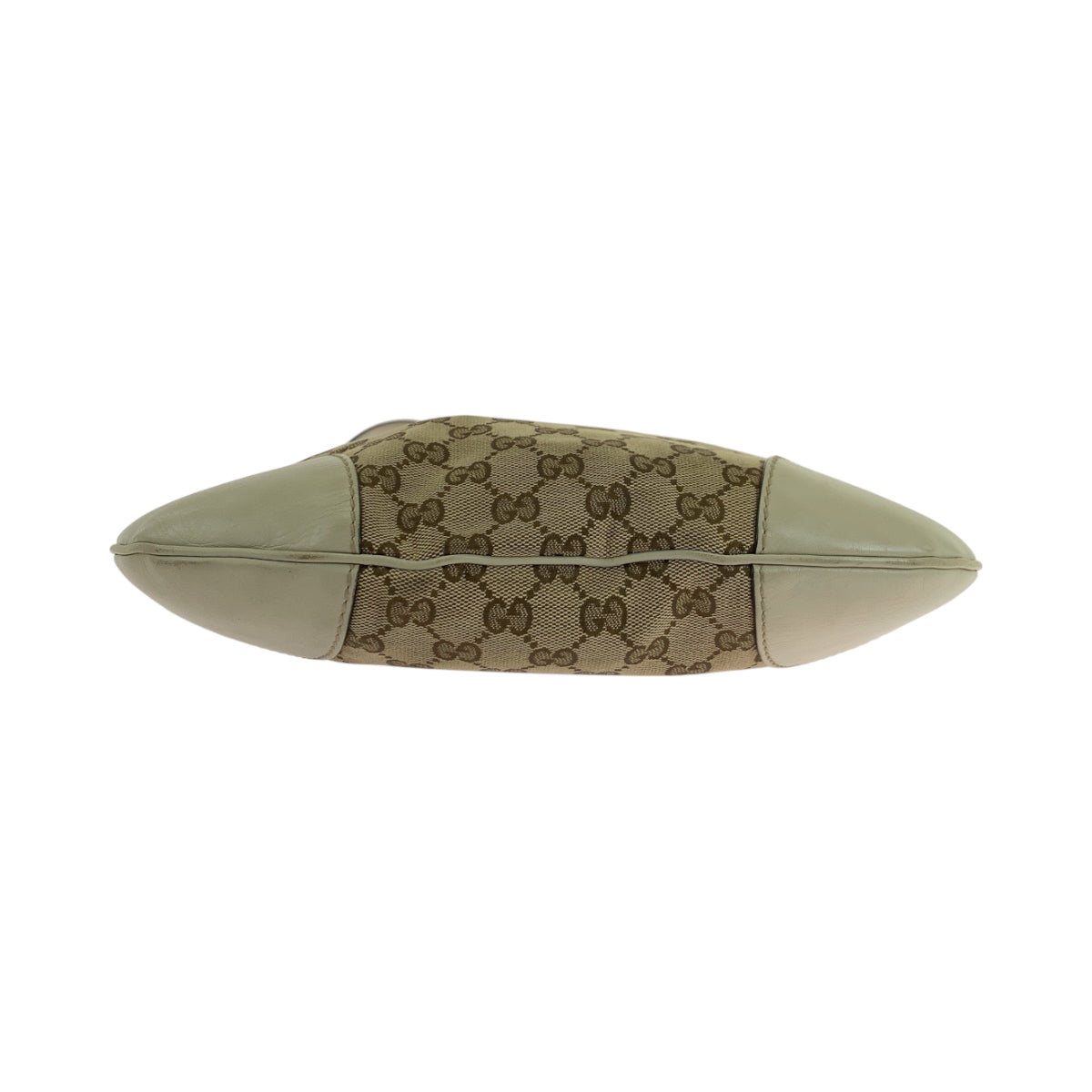 GUCCI Shoulder Bag 257065 GG canvas Beige Ivory Gold Metal Shoulder Bag pochette Sherry Line Mayfair Women Used Authentic