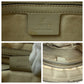 GUCCI Shoulder Bag 257065 GG canvas Beige Ivory Gold Metal Shoulder Bag pochette Sherry Line Mayfair Women Used Authentic