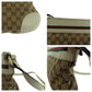 GUCCI Shoulder Bag 257065 GG canvas Beige Ivory Gold Metal Shoulder Bag pochette Sherry Line Mayfair Women Used Authentic