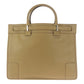 GUCCI Business bag 28711 leather beige Tote Bag Handbag Business Bag Unisex mens Used Authentic
