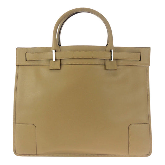 GUCCI Business bag 28711 leather beige Tote Bag Handbag Business Bag Unisex mens Used Authentic