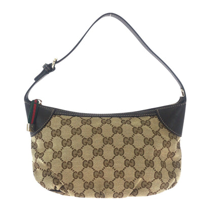 GUCCI Handbag 224093 GG canvas Beige brown Sherry line