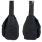 PRADA Shoulder Bag Nylon Black SilverMetal Test Triangle With logo