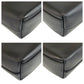PRADA Tote Bag leather Black black Tote Bag handbag Punching logo Women Used Authentic