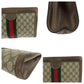 GUCCI Clutch bag 89 01 002 GG Supreme Canvas Beige Brown Red Green Clutch bag business bag Old Gucci Shelly Line Women Used Authentic