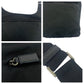 PRADA Shoulder Bag Nylon Black Silver Metal Shoulder Bag pochette Test Triangle With logo Women Used Authentic