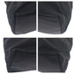 PRADA Tote Bag Nylon, Leather Black SilverMetal Tote Bag Shoulder Bag Test Triangle With logo Women Used Authentic