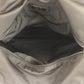 PRADA Tote Bag Nylon, Leather Black SilverMetal Tote Bag Shoulder Bag Test Triangle With logo Women Used Authentic