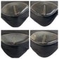 PRADA Shoulder Bag Nylon, Leather Black SilverMetal Shoulder Bag pochette Test Triangle With logo Women Used Authentic