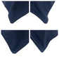PRADA Tote Bag 31 Nylon Navy SilverMetal Tote Bag Shoulder Bag Test Triangle With logo Women Used Authentic