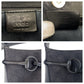 GUCCI Shoulder Bag 101975 GG canvas, leather Black black Horsebit Women Used Authentic