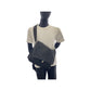 PRADA Shoulder Bag Nylon Black SilverMetal Test Triangle With logo