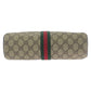 GUCCI Shoulder Bag 72 001 4071 GG Supreme canvas, leather Beige Brown Gold Metal Crossbody Shoulder Bag Old Gucci Shelly Line Women Used Authentic