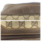 GUCCI Shoulder Bag 72 001 4071 GG Supreme canvas, leather Beige Brown Gold Metal Crossbody Shoulder Bag Old Gucci Shelly Line Women Used Authentic