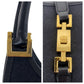 GUCCI Shoulder Bag 001 1068 GG canvas, leather Black GoldMetal Hobo Shoulder Bag Handbag Jackie Women Used Authentic