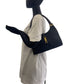 GUCCI Shoulder Bag 001 1068 GG canvas, leather Black GoldMetal Hobo Shoulder Bag Handbag Jackie Women Used Authentic