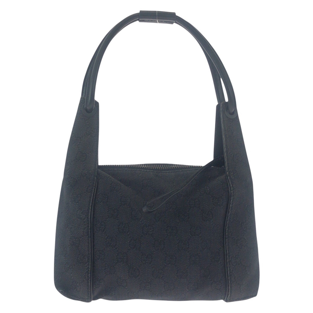 GUCCI Handbag 101333 GG canvas black Handbag Shoulder Bag Women Used Authentic