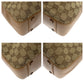 GUCCI Tote Bag 94898 GG canvas Beige Brown Gold Metal Tote Bag handbag Women Used Authentic