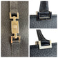 GUCCI Tote Bag 002 1074 leather Black SilverMetal Tote Bag Shoulder Bag Jackie Women Used Authentic