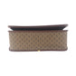 GUCCI Shoulder Bag 001 103 0551 leather Brown Gold Metal Old Gucci Shelly Line